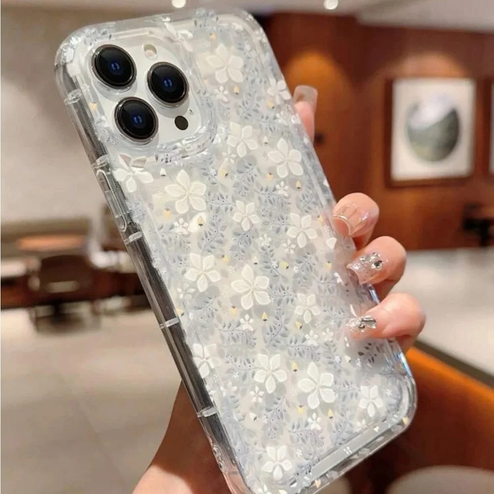 ⚠️Clearance iPhone 14/Pro/Pro Max Flower Pattern Phone Case - Picture 3 of 3